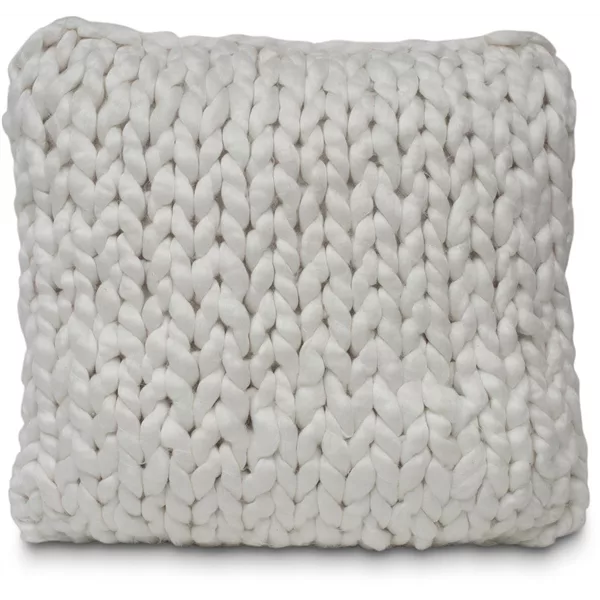 FINJA - Acrylic Knitted Cushion (with filler) 45x45cm