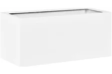 TRIBECA SOLID Pflanzkasten 100 x 45 cm, Höhe 45 cm, matt weiß