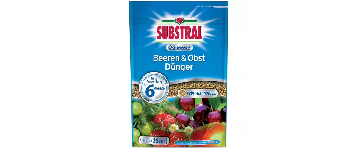Substral Osmocote Beeren & Obst Dünger 750 g