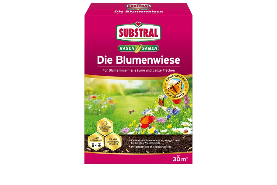 Substral Die Blumenwiese Rasen-&Blumensamen 300 g