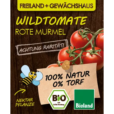 Bio Wildtomate Rote Murmel