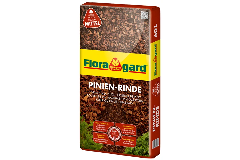 Floragard Pinienrinde mittel 15-25 mm 1 Sack x 60 Liter