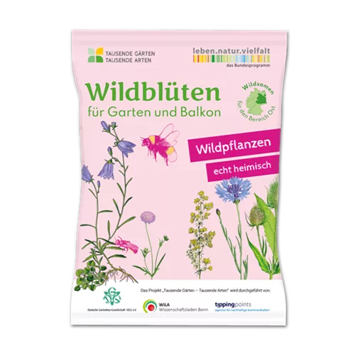 Wildblüten für Garten und Balkon 2 m² OST