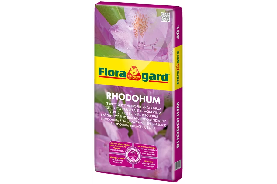 Floragard Rhodohum ohne Torf 1 Sack x 40 Liter