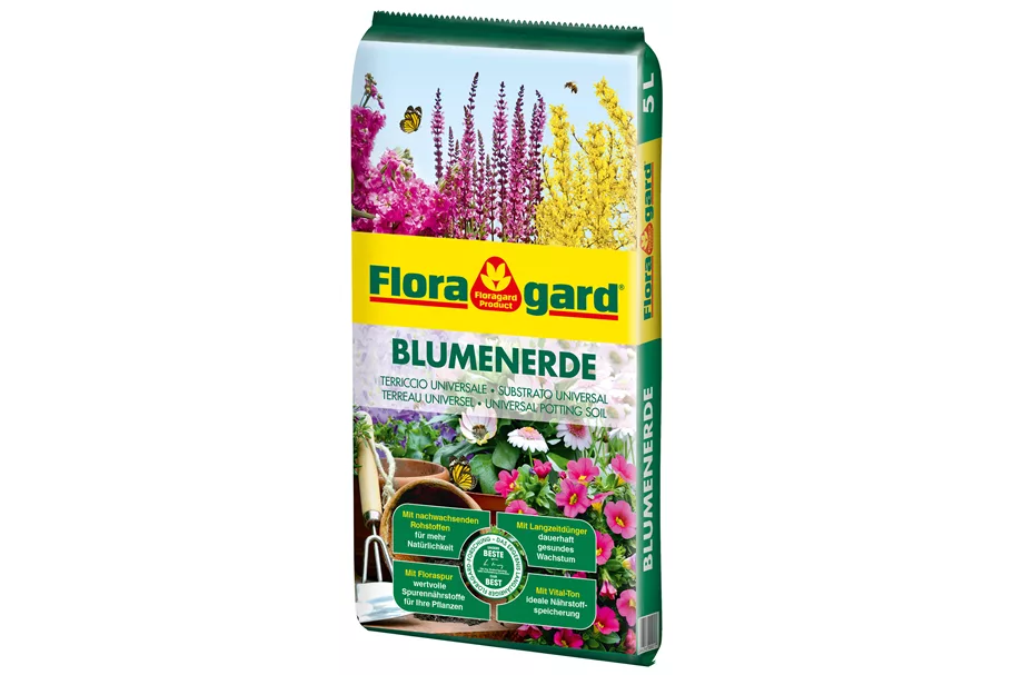 Floragard Blumenerde 1 Sack x 5 Liter