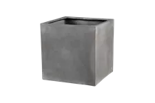 Bradford Pflanzgefäß grau quadratisch 25 × 25 x 25 cm (LxBxH)