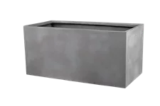 Cosford Pflanzgefäß grau rechteckig 60 × 31 x 31 cm (LxBxH)