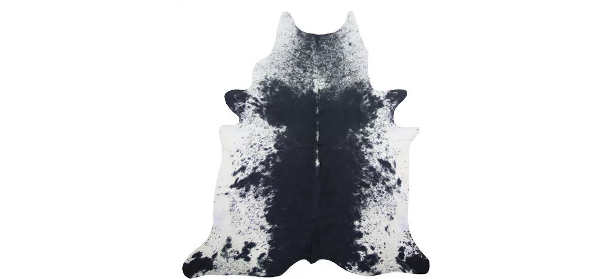 BULL Kuhfell ca. 3m², schwarz-weiß gefleckt