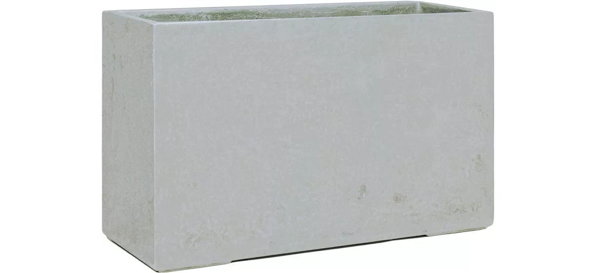 DIVISION PLUS Raumteiler 100x35/60 cm, natur-beton (X=ohne Rollenaufnahme)