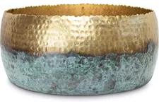 HOOP MYSTIC Schale 31/13 cm, gold/patina