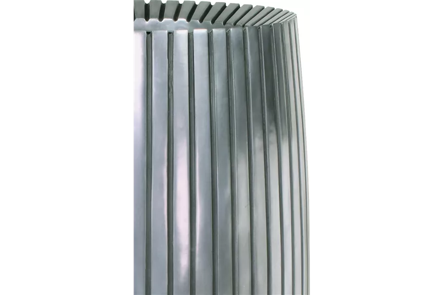 LINES Pflanzgefäß 57/120 cm, aluminium