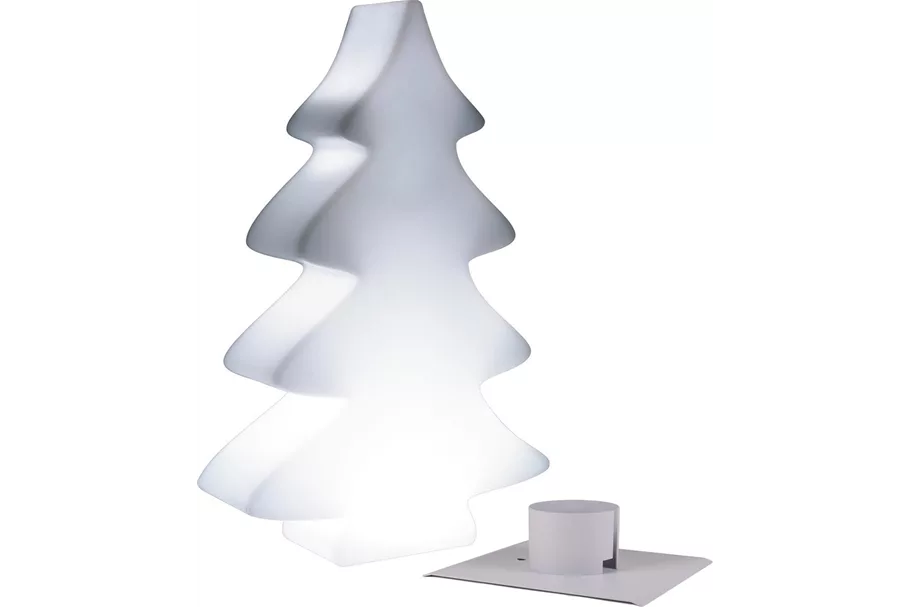 fleur ami Standfuß für LUMENIO Baum maxi, weiß-aluminium