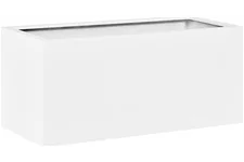 TRIBECA SOLID Pflanzkasten 60 x 15 cm, Höhe 15 cm, matt weiß
