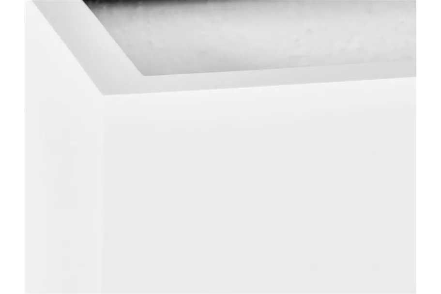 TRIBECA SOLID Raumteiler 69 x 26 cm, Höhe 64 cm, matt weiß
