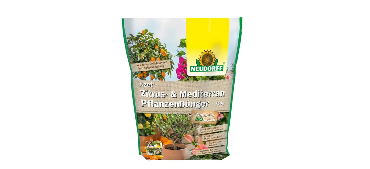 Azet Zitrus- und MediterranPflanzenDünger 750 g