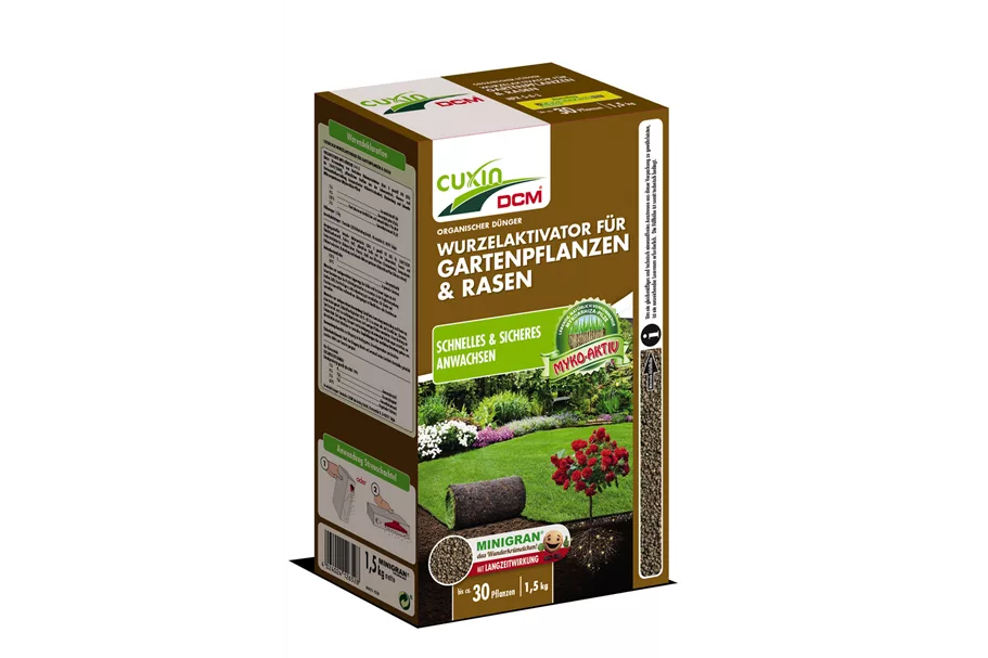 Cuxin Wurzelaktivator für Gartenpflanzen & Rasen 1,5 kg