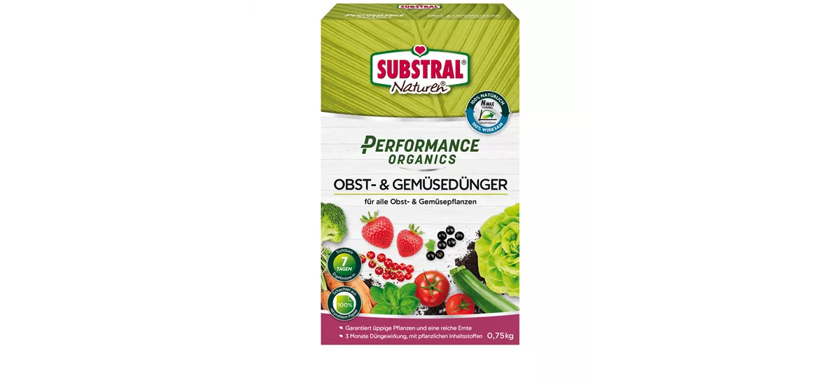 Naturen Performance Organics Obst & Gemüse Dünger 750 g