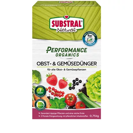 Naturen Performance Organics Obst & Gemüse Dünger