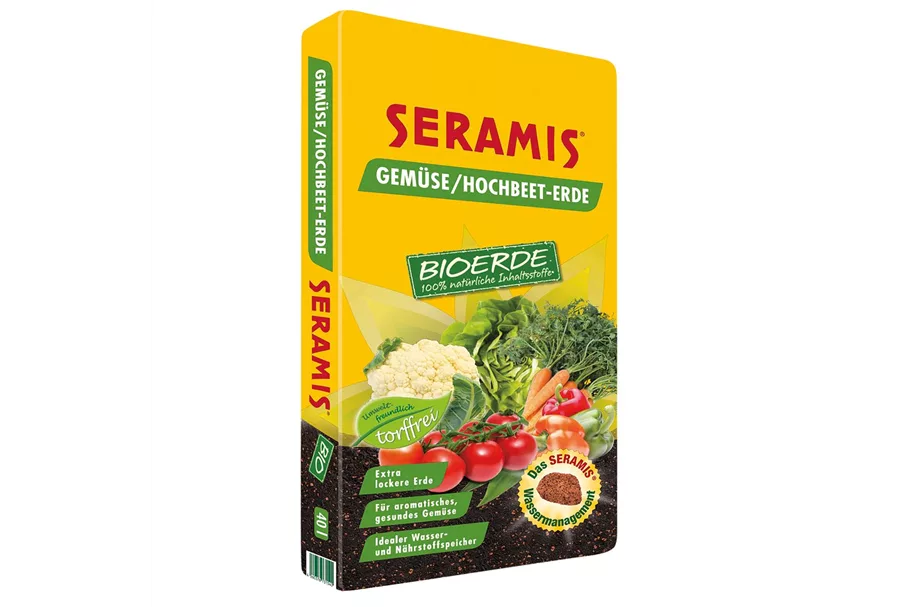 Seramis Gemüse / Hochbeet Bioerde ohne Torf 40 l 40 l