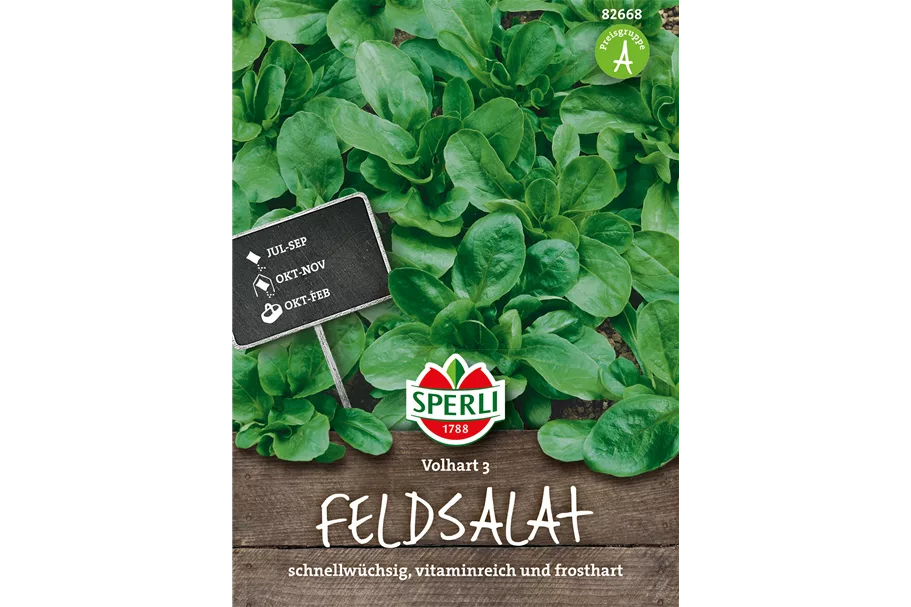 Feldsalat 'Vollhart 3' Inhalt reicht für ca. 300 Pflanzen