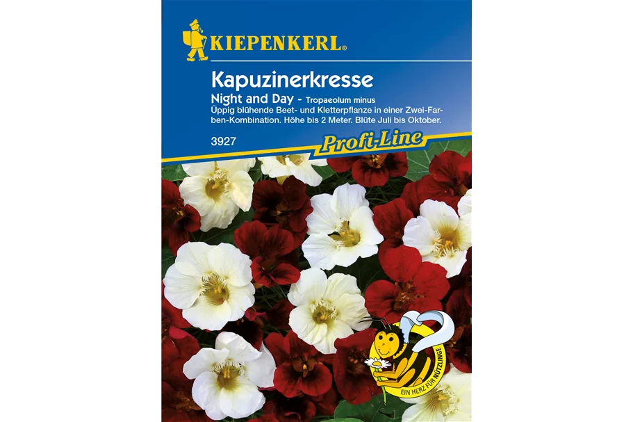 Kleine Kapuzinerkresse 'Night and Day' ca. 20 Pflanzen