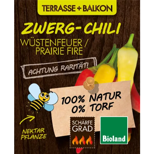 Bio Chili 'Wüstenfeuer - Prairie Fire'