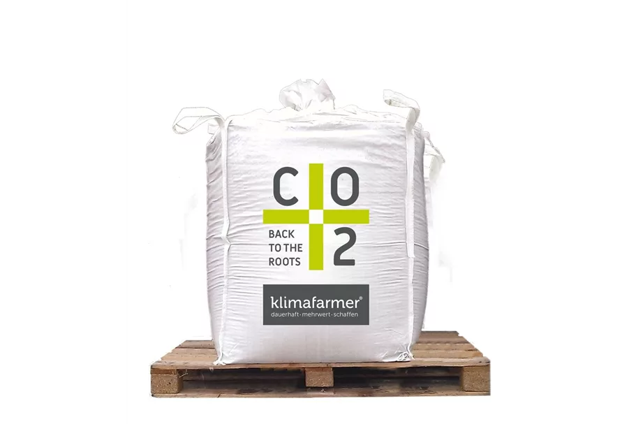 Klimafarmer® Pflanzenkohle 500 Liter im BigBag