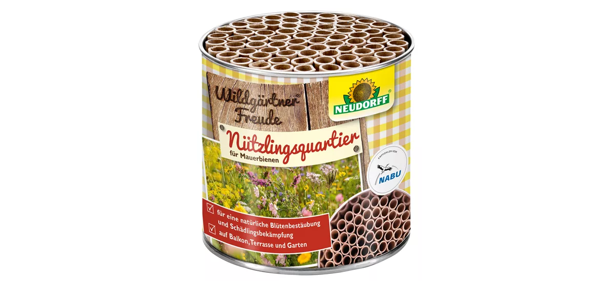 Neudorff WildgärtnerFreude Nützlingsquartiere für Mauerbienen 1 st