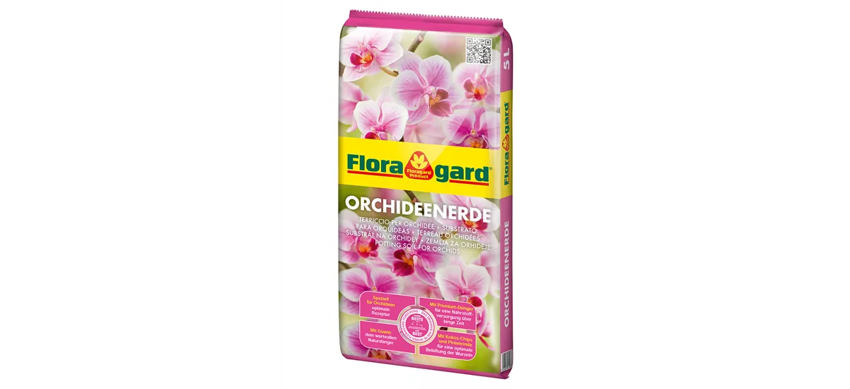 Floragard Orchideenerde 1 Sack x 5 Liter