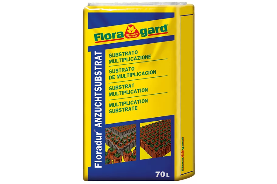 Floragard Floraton 3 - mit Feuchtton 1 Sack x 70 Liter