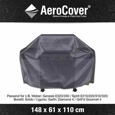 Aerocover Abdeckhaube Universal 148 x 52 x 101 cm