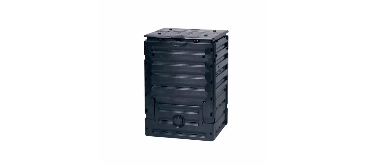 Garantia Komposter Eco-Master 450 Liter schwarz Kunststoff 938456