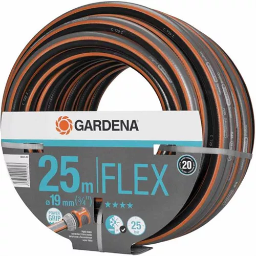 Gardena Gartenschlauch Comfort Flex 20 mm (3/4") 25 m mit PowerGrip bis 25 bar