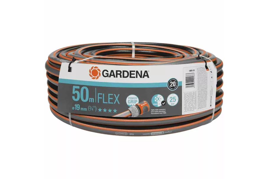 Gardena Gartenschlauch Comfort Flex 20 mm (3/4") 50 m mit PowerGrip bis 25 bar 224939