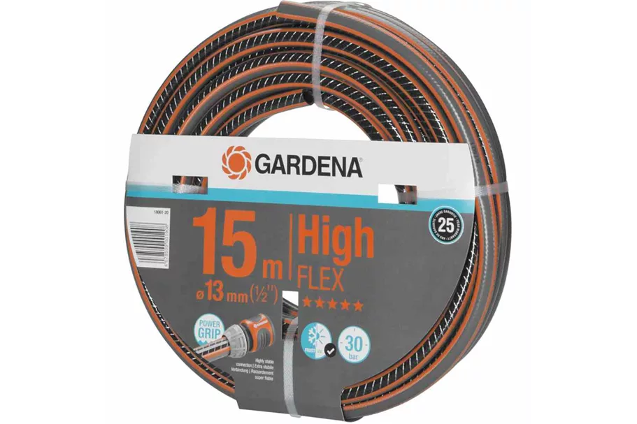 Gardena Gartenschlauch Comfort HighFlex 13 mm (1/2") 15 m mit PowerGrip 30 bar 224841