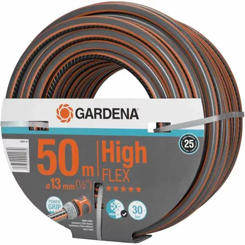 Gardena Gartenschlauch Comfort HighFlex 13 mm (1/2") 50 m mit PowerGrip 30 bar