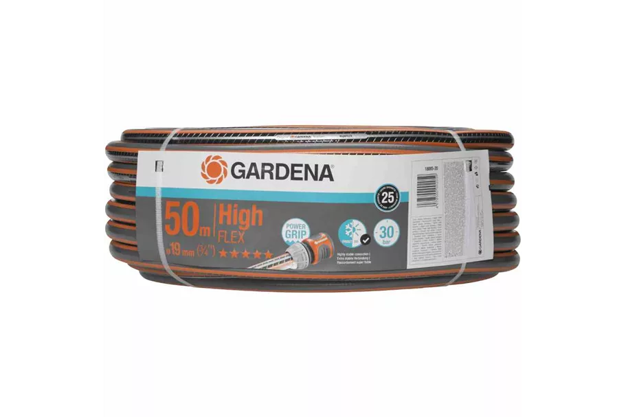 Gardena Gartenschlauch Comfort HighFlex 20 mm (3/4") 50 m mit PowerGrip 30 bar 224913
