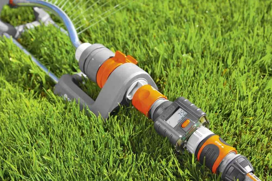 Gardena Wassermengenzähler für Messung von vier verschiedenen Werten ...