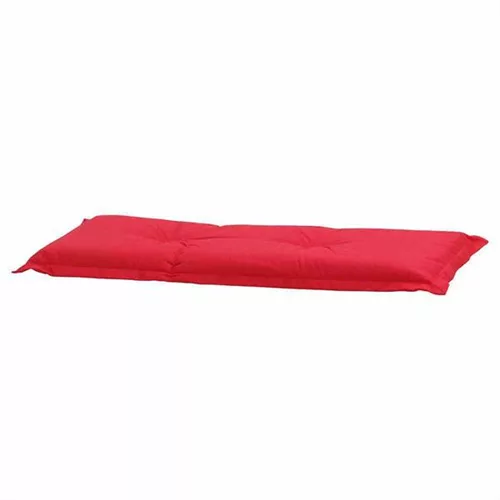 Madison Auflage für Gartenbank 2-Sitzer 110 cm rot Baumwolle-Polyester