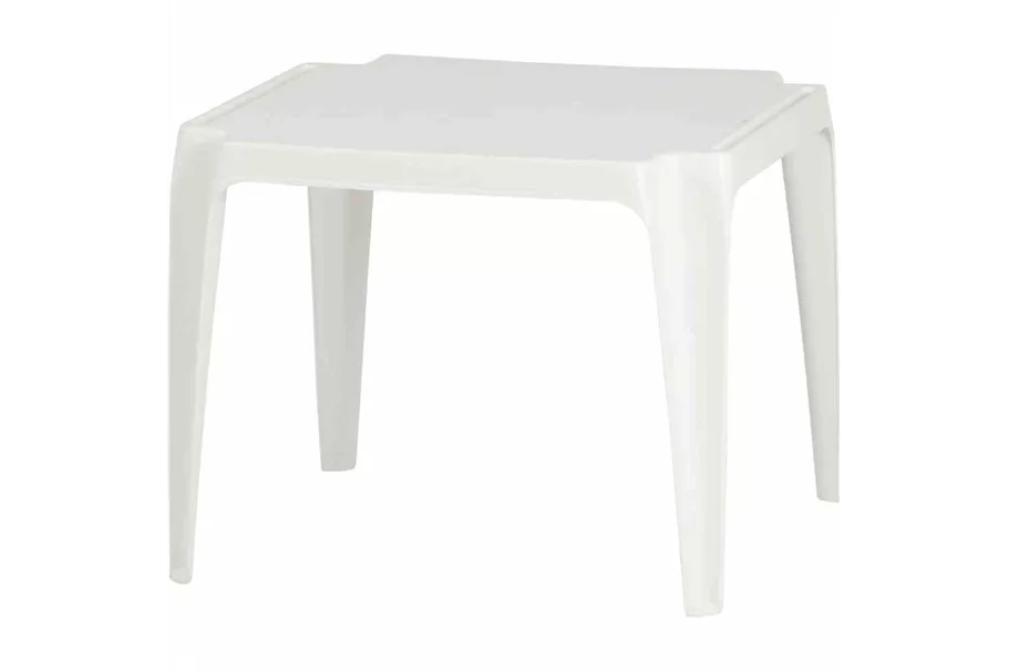 Progarden Kindertisch 'Tavolo' 50 x 50 x 44 cm weiß Kunststoff 520241