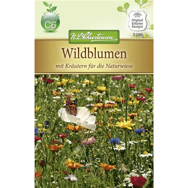 Wildblumen-Kräuter-Wiese-Samen