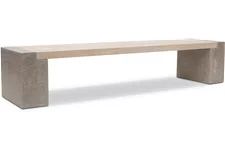 MODULO Sitzfläche 200x51/6 cm, Teak vintage grau