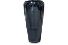 PADU Pflanzgefäß 43/90 cm, platin black