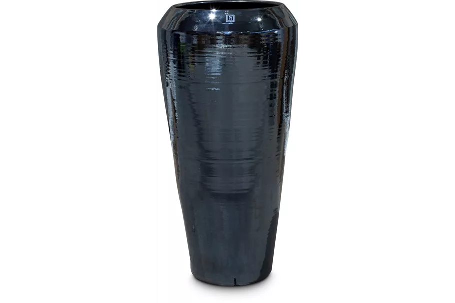 PADU Pflanzgefäß 43/90 cm, platin black