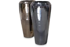 PADU Pflanzgefäß 43/90 cm, platin black