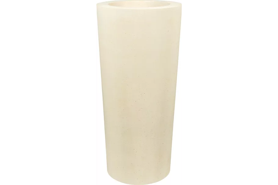 POLYSTONE CONICAL Pflanzgefäß 43/80 cm, creme