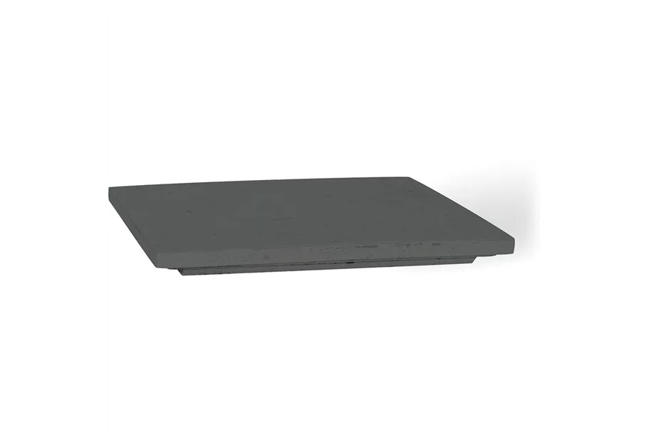 POLYSTONE STYLE Deckel 40x40/4 cm, anthrazit