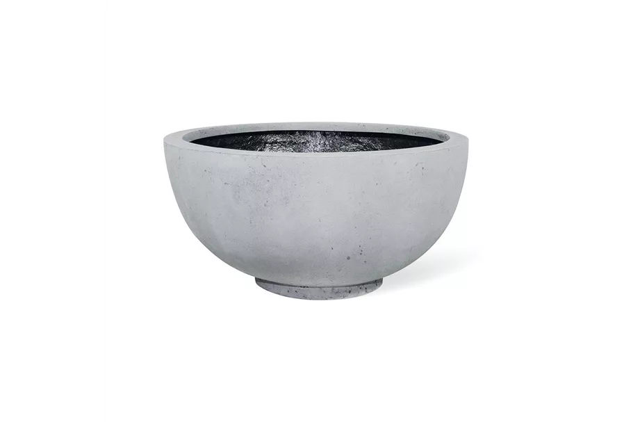 POLYSTONE EGO PLUS Pflanzschale 80/38 cm, grau