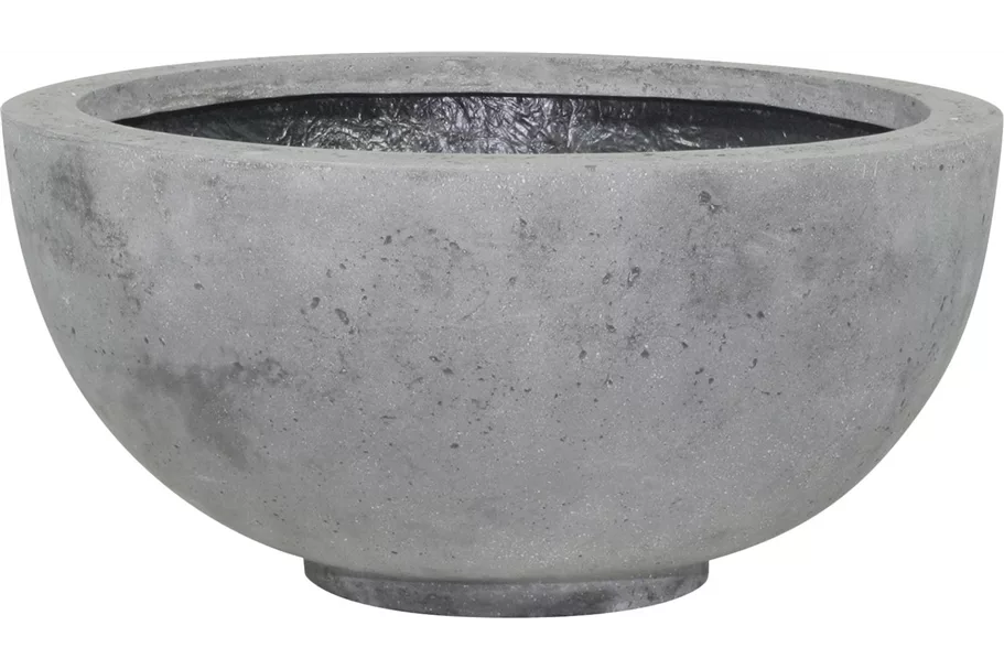 POLYSTONE EGO PLUS Pflanzschale 80/38 cm, grau