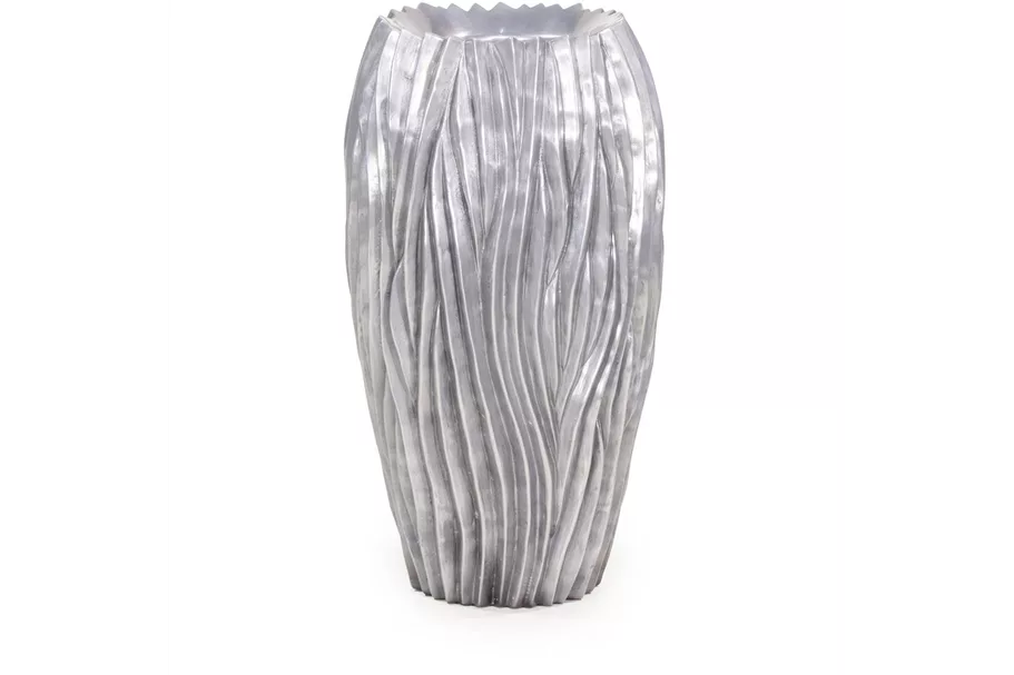 RIVER Pflanzgefäß 38/70 cm, aluminium